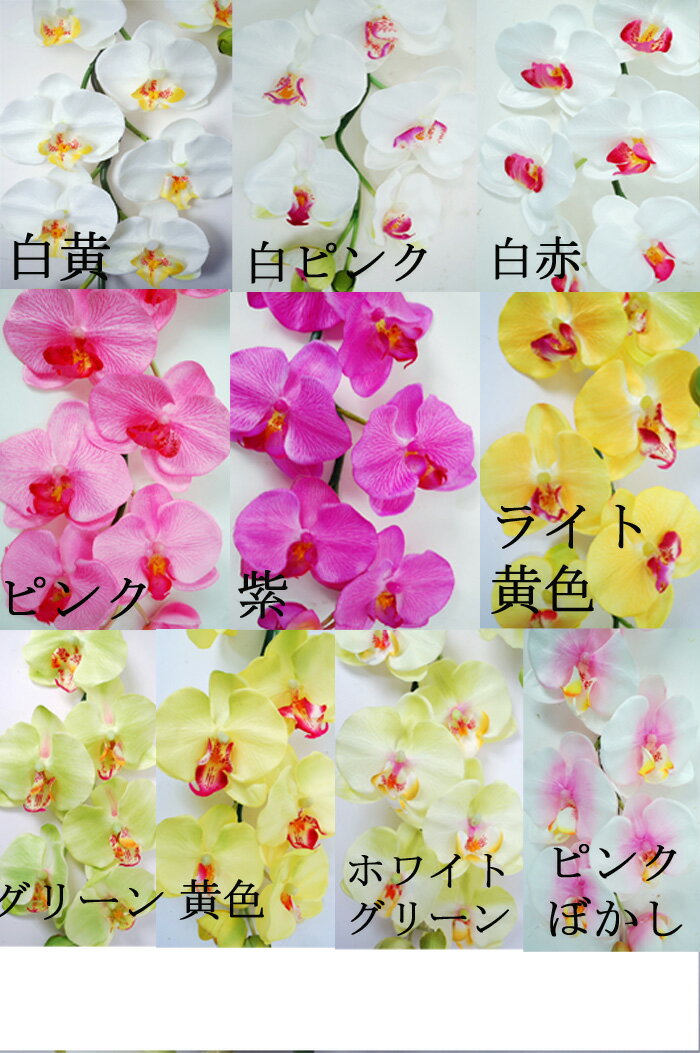 【本物のような造花】☆胡蝶蘭加工光触媒M20本...の紹介画像2