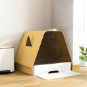 送料無料 猫 トイレ New Arrival キャットトイレ 全3色 ホウスタイプ house マットなし 散らかりにくいネコトイレ 本体 フルカバー 猫トイレ...