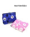 マリメッコ ポーチ 【30%OFF】マリメッコ marimekko コットン ウニッコ柄 ポーチ がま口ポーチ 小物入れ ウニッコ PUOLIKAS KUKKARO MINI UNIKKO・52214690309-0062102(メール便可能商品)[M便 1/5](レディース)