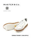 (A-0)(マスターアンドコー MASTER&Co.) ×リプロパーク スニーカー 靴 GERMAN TRAINER ジャーマントレーナー CHINA RIPPLE・MC1322-3282102(メンズ)