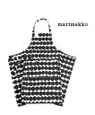 【4/24 20時からポイント10倍】マリメッコ marimekko コットン ラシマット柄 エプロン RASYMATTO APRON・52209470692-0062101(メール便可能商品)[M便 5/5](レディース)