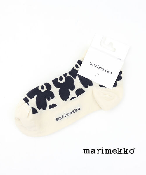 【5/20限定ポイント10倍】マリメッコ marimekko ウニッコ柄 靴下 ソックス RASU UNIKKO SOCKS・52223591026-0062201(メール便可能商品)[M便 3/5](レディース)