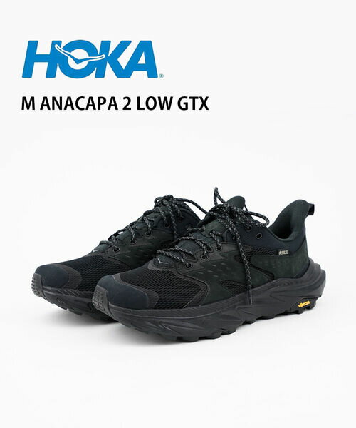 ホカオネオネ HOKA ONE ONE スニーカー メンズ アナカパ 2 ロー GTX ハイキングシューズ ローカット ハイキング トレッキング アウトドア ウォーキング 軽量 撥水・1141632-2542401(メンズ)(sg)