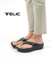 【5/1 23:59までポイント10倍】テリック TELIC サンダル リカバリーサンダル W-FLIPFLOP フリップフロップ トングサンダル 厚底 ブラック 黒 S～XL 23～28cm 男女兼用 ユニセックス シンプル 抗菌 ・W-FLIP-FLOP-0122301(メンズ)(レディース)(A-0)(クーポン対象外)