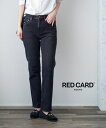【5/10と5/11は10%クーポン&ポイント10倍】レッドカード トーキョー RED CARD TOKYO デニム パンツ デニムパンツ ジーンズ ジーパン ストレートデニム ブラック 黒 ブラックデニム ストレート ストレッチ 美脚 日本製・88333101-2942402(レディース)(4)