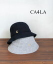 【30%OFF】カシラ CA4LA 帽子 ハット メトロハット バケットハット ウール ニット 秋 冬 ブラック グレー 小顔効果 深め 大人 旅行 お出かけ・KTZ02546-4692402(レディース)(4)
