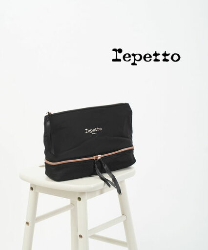 【10%OFF】【2025年春夏新作】レペット repetto ポーチ 小物入れ シューズポーチ 大きめ 旅行 トラベル 収納 ダンスシューズ バレエシューズ ・51242510376-0062501(レディース) 【10%OFF】【2025年春夏新作】レペット repetto ポーチ 小物入れ シューズポーチ 大きめ 旅行 トラベル 収納 ダンスシューズ バレエシューズ ・51242510376-0062501(レディース)