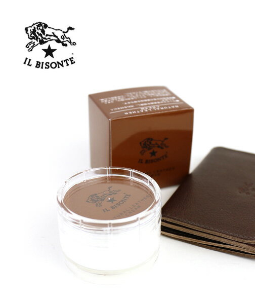 【クーポン対象外】イルビゾンテ 正規品 IL BISONTE レザー お手入れ用 艶出し保湿 保革 ナチュラル ケアクリーム レザークリーム 売れ筋アイテム 保護 天然ワックス ギフト ・5472305890-0062501(メンズ)(レディース)(1F)(小物)