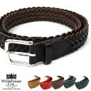 メッシュベルト Whitehouse Cox(ホワイトハウスコックス)フルグレイン カウハイドレザー メッシュベルト 32mm・P1127-1832201(レディース)(小物)(JP)(メンズ)