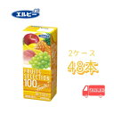 Gr[@FRUITS SELECTION t[cZu100@200ml@pbN@48{@2P[X@@@ʏ`100@񂲁AԂǂApCAoiiAAO[vt[cA