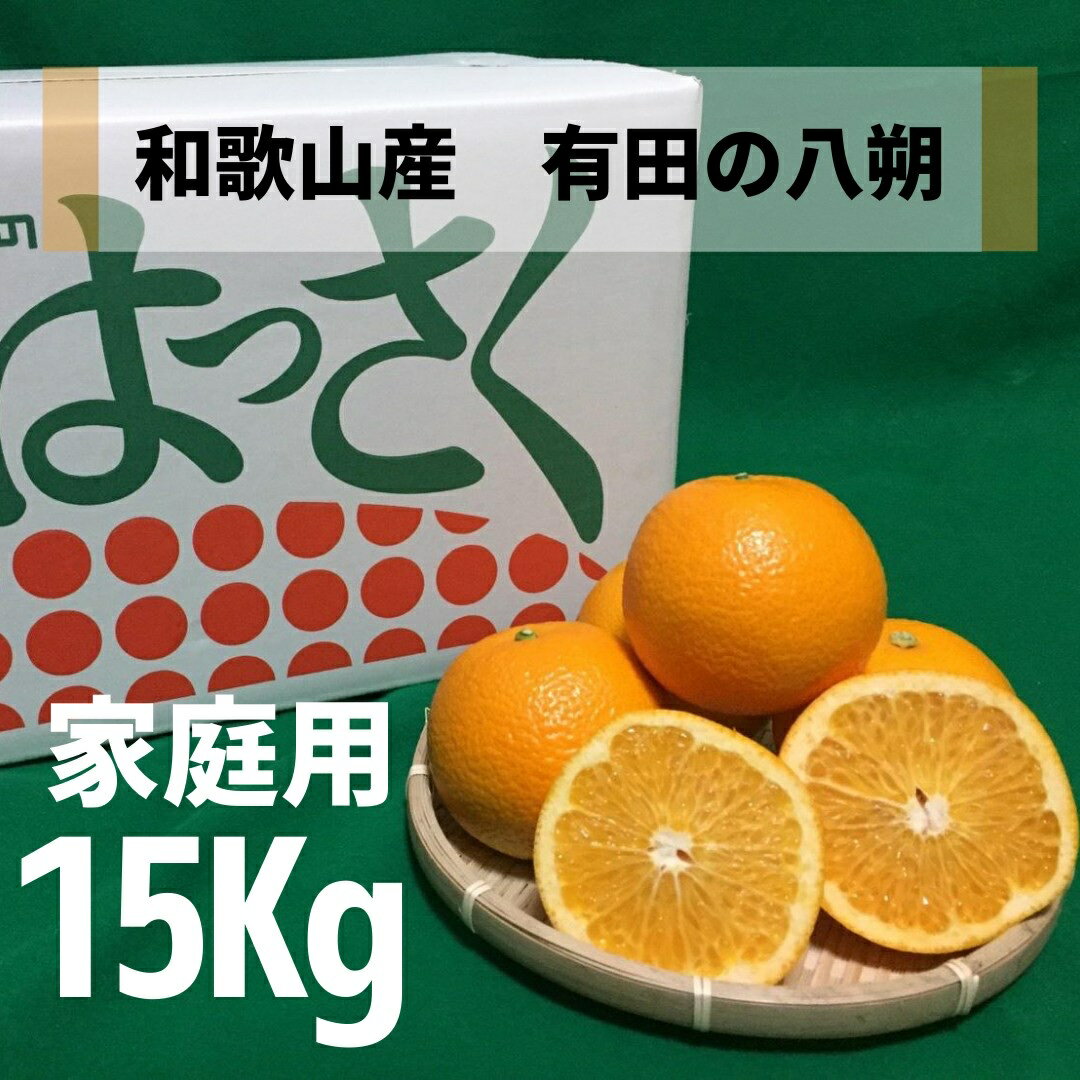 和歌山産　有田産　八朔（はっさく）　訳あり　15kg