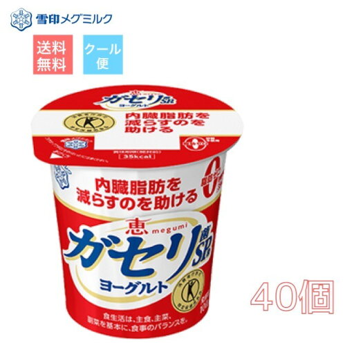 雪印 メグミルク 恵 ガセリ菌SP株ヨーグルト 2ケース(40個)送料無料 クール便 雪印 メグミルク 恵 ガセリ菌SP株ヨーグルト 2ケース(40個)送料無料 クール便