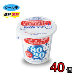 8020ヨーグルト　110g　40個　クール便　送料無料