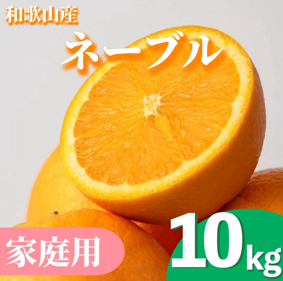 【先行予約】和歌山産ネーブルオレンジ 【訳あり 家庭用】10kg(S～2Lサイズ混合)