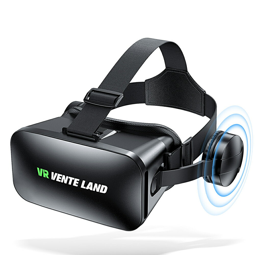 VRゴーグル ワンランク上の高品質スマリー 最新ヘッドセット付き 3Dの世界を視覚と聴覚で体験しよう！