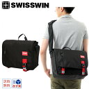 SWISSWIN ショルダーバッグ メンズ 斜めがけ 軽い ショルダー ビジネスバッグ 大容量 ビジネスバッグ 出張 2way メンズバッグ トートバッグ レディース ショルダーバッグ 斜めがけバッグ メッセンジャーバッグ パソコンバッグ おしゃれ PCバッグ 通勤 鞄 sw3011