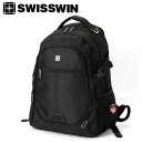 リュック swisswin スイスウィン swisswinリュック リュックサック 大容量 防水 レディース メンズリュック アウトドア バッグ 高校生 カジュアル 登山リュック 通学 旅行バッグ ノートPC収納 ビジネス 通勤用 おしゃれ 多機能 送料無料 ママリュック 25L SW9031