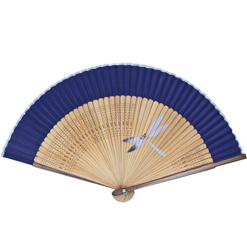 絹扇子「とんぼ」 短地扇子 シルク 父の日 男性 Ripple