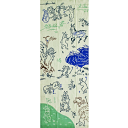【3枚以上で送料無料】ケネマてぬぐい「鳥獣戯画 ゴルフ」kenema 気音間 鳥獣戯画 ゴルフ おもしろ ユニーク 日本製 注染染めてぬぐい 手ぬぐい 手拭い ...