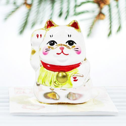 楽天市場】猫（素材（インテリア）ガラス・クリスタル）（置物