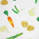 【3枚以上で送料無料】捺染てぬぐい「ごろごろ春野菜」濱文様 手ぬぐい 手拭い 春 季節 食べ物 野菜 小紋柄 日本製 古典 縦型 飾り 布 生地 包む メール便