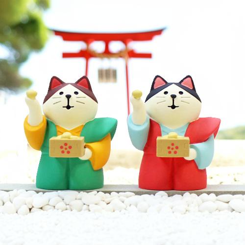 Rakuten - まったり節分セット「豆まき猫」まったりマスコット コンコンブル ねこ 節分 2月 DECOLE 人形 concombre