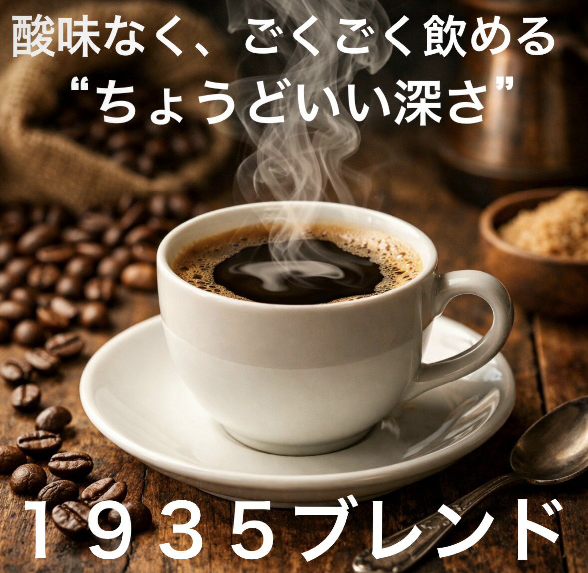 1935ブレンド 送料無料 コーヒー豆 お試し！！ 送料無料 珈琲豆セット コーヒー豆 コーヒー 福袋 珈琲豆 甲子園 珈琲 自家焙煎 すっぱくない 中深煎り メール便 日時指定できません アラビカ コーヒー お試し