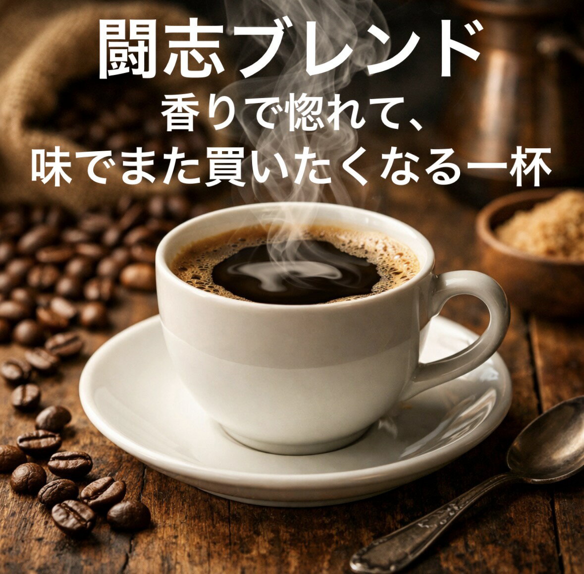 Other - 闘志ブレンド 120g 送料無料 コーヒー豆 苦旨　すっぱくない 深煎り お試し 自家焙煎 珈琲 メール便 送料無料 コーヒー 珈琲豆 エスプレッソ 粉 豆 日時指定代引きは出来ません
