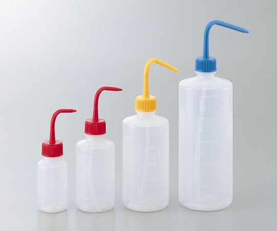 洗浄瓶カラフルバリエ細口ブルー100ml