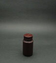 PEサンプル瓶 褐色 広口 125ml