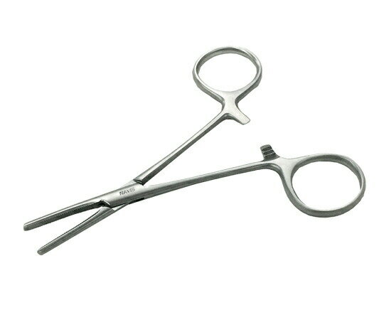 透析用チューブ鉗子180mm