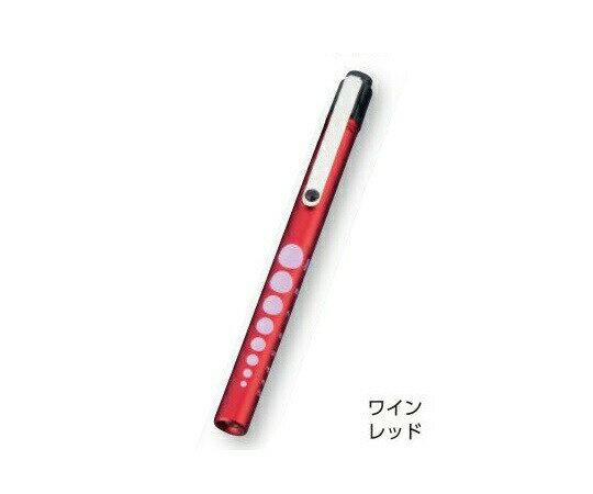 白色LEDアルカプッシュライト φ12 137mm ワインレッド