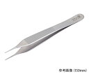 マイクロアドソンピンセット 無鈎 150mm AB 102/15