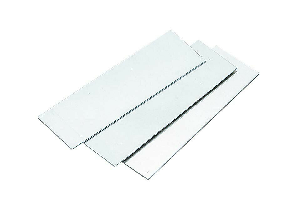 亜鉛板 15×45mm 30枚組　3-126-0204