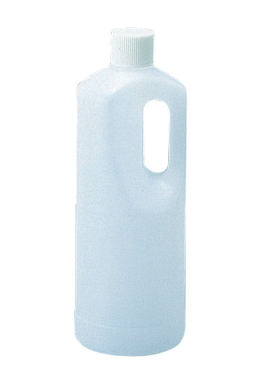 ポリエチレン細口手付瓶 1L 丸手付　3-743-0170