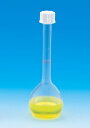 メスフラスコ PMP 250mL ネジ蓋付 #2492