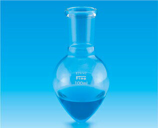 Fine透明摺合なし型フラスコ 10mL 15/25