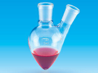 Fine共通摺合二口なし型フラスコ50mL 15-15