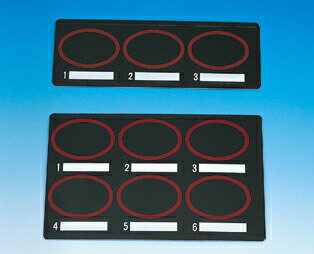 ラテックス凝集判定プレート6穴100枚入