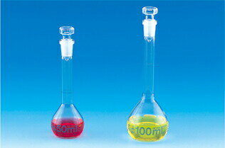 メスフラスコ 透明 1L クラスA