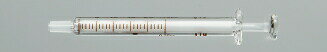白硬注射筒 中口 0.5mL 微量用 classI