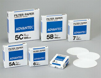 寸法(mm):185φ入数(枚):100JISP3801：5種B厚さ(mm)：0.21質量(g/m^2)：108濾水時間(S)：195特性：中位の大きさの沈殿物の濾過用
