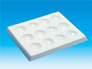 呈色反応皿 12穴 118×96mm 11145011 ニッカトー