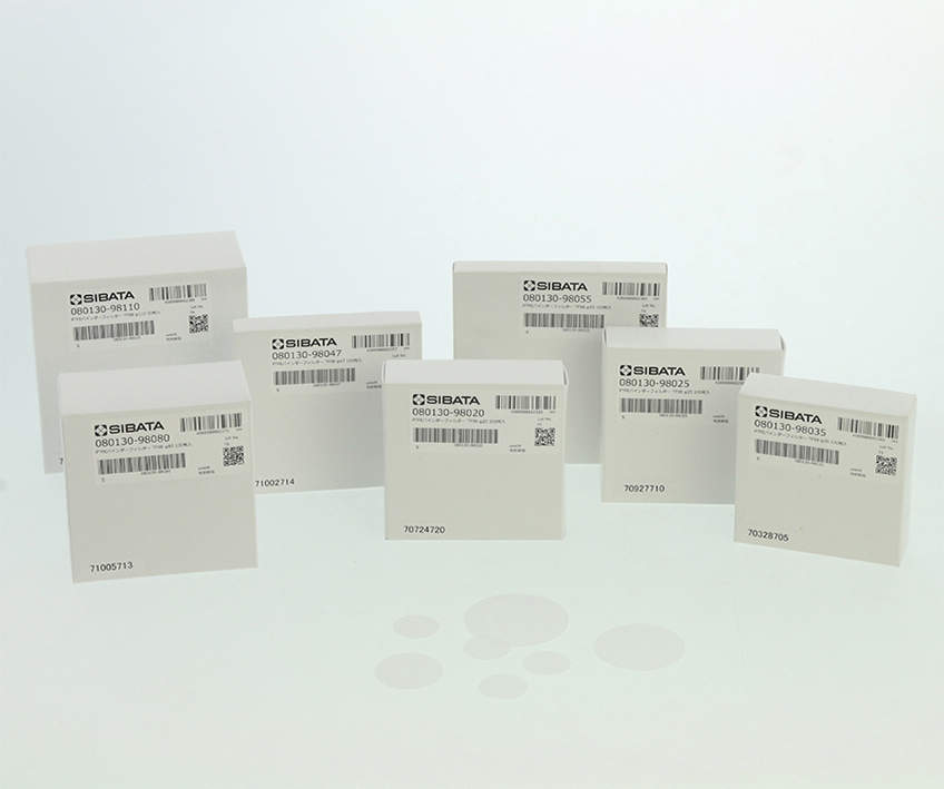 柴田 PTFEバインダーフィルター TF98R φ35 100枚入