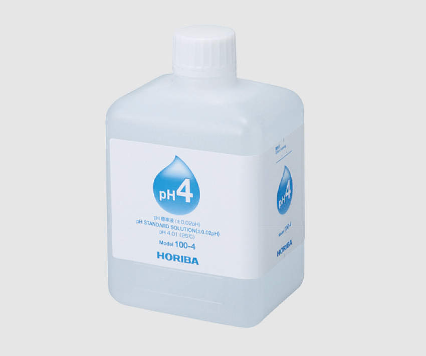 堀場　pH標準液 100－4　500ml pH4.01　80019104