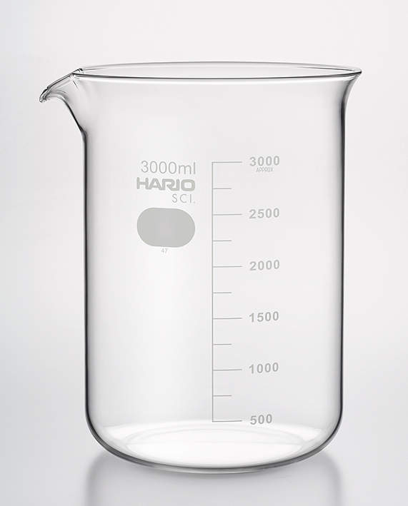 ハリオ ビーカー 3000ml