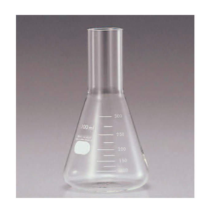IWAKI リムなし 三角フラスコ 4442FK100 100ml