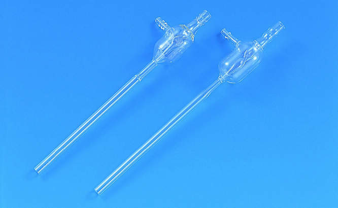 アスピレーター硝子製 柴木式 弁付