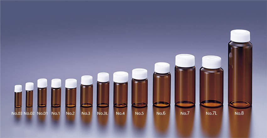 マルエム スクリュー管 No.5 茶 50入(4.0)