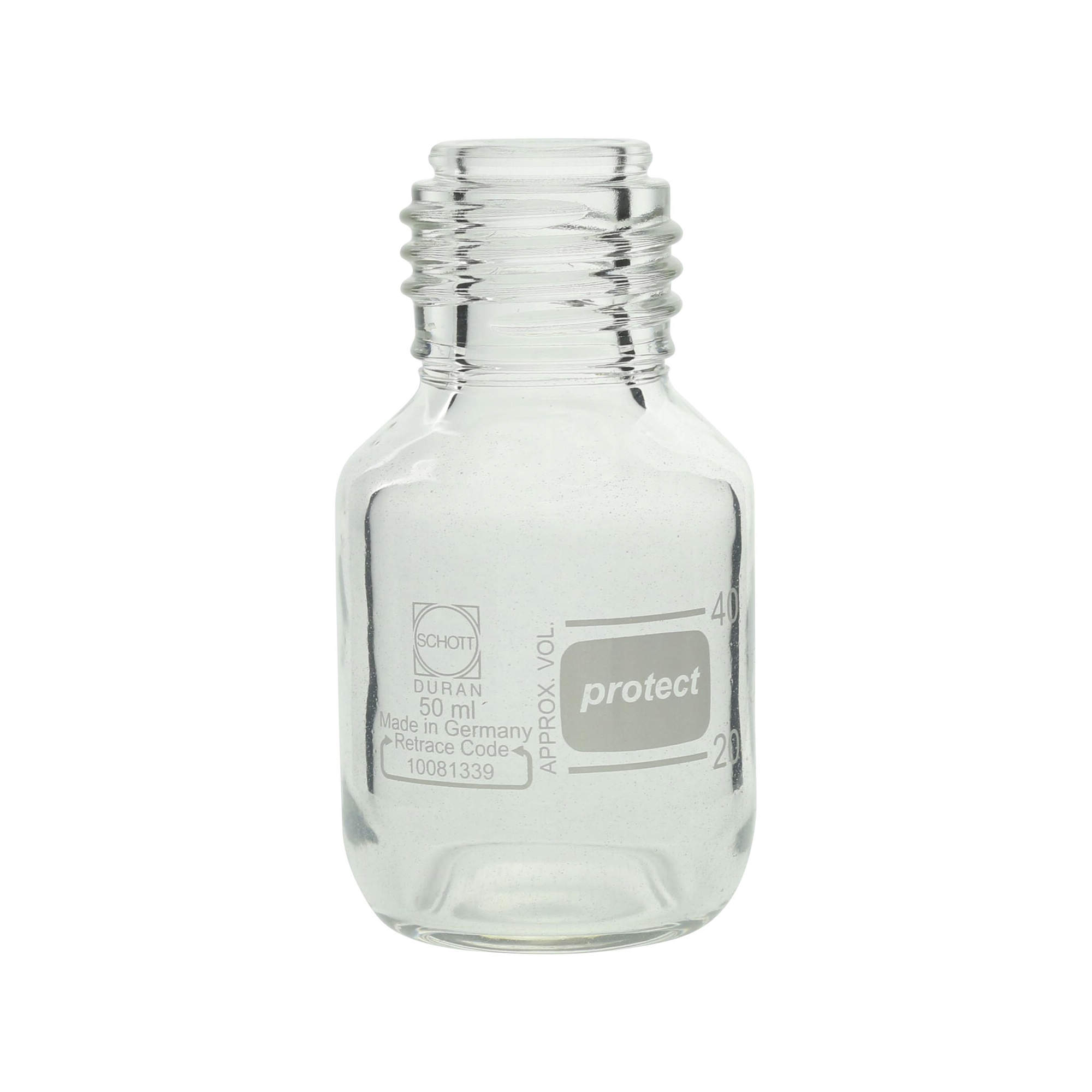 セーフティーコートねじ口瓶 50ml 本体のみ